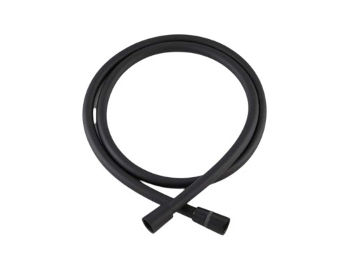 Шланг для душа в силиконовой оплётке Wonzon&Woghand, Черный матовый WW-995203-MB