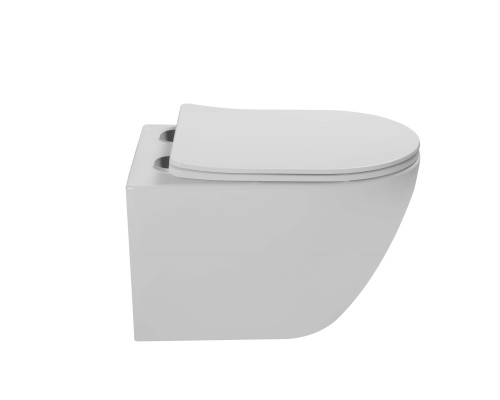 Унитаз подвесной Vincea Globo VT1-14ST Tornado, белый, ультратонкое сиденье soft-close
