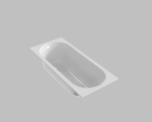 Ванна из литьевого мрамора Flere Oberon Slim 180x80x60 (белый глянец)