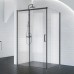 Душевой уголок BelBagno Acqua 150х90 ACQUA-AH-1-150/90-C-NERO Черный