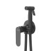 Гигиенический душ со смесителем Cezares Stylus STYLUS-DIF-NOP Черный матовый