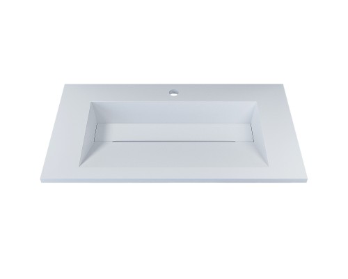 Тумба с раковиной подвесная Uperwood Tanos-Next 70х45х53 см, черная матовая