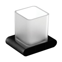 Стакан для зубных щеток Art&Max Platino AM-E-3968-MB Черный матовый