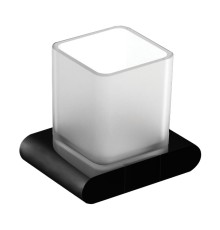 Стакан для зубных щеток Art&Max Platino AM-E-3968-MB Черный матовый