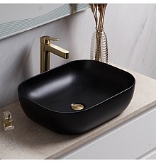 Раковина-чаша BelBagno 50 BB1302-H301 Черная матовая