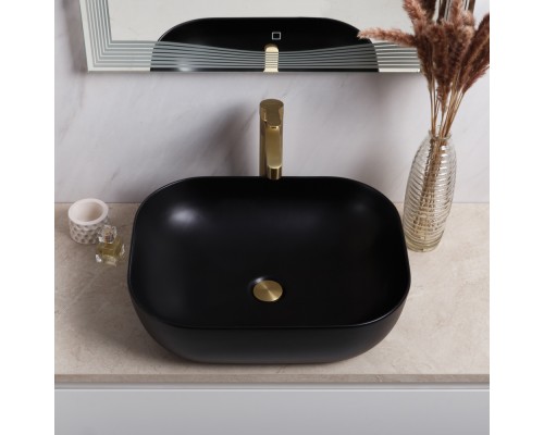 Раковина-чаша BelBagno 50 BB1302-H301 Черная матовая