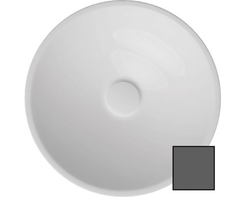 Раковина ISVEA SistemaY Soft накладная 450x450x120 антрацит матовый 10SY66045SV-2C