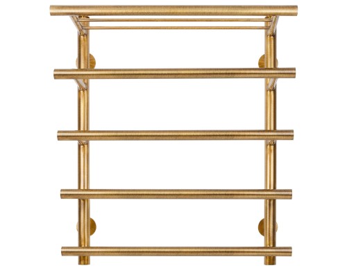 Полотенцесушитель латунный Secado Турин 6 60х60х70, электрический R, бронза