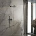 Душевой комплект Vincea Groove VSFW-4G01MB встраиваемый 2 режима 30см верх душ черный