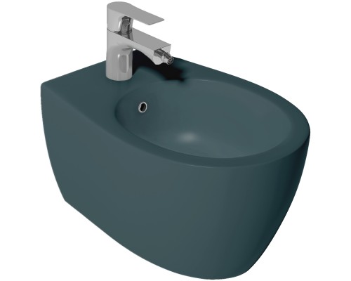 Биде ISVEA Sentimenti Neo подвесной 363x510x400 изумрудный матовый 10AR41010SV-2P