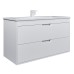 Тумба с раковиной подвесная Uperwood Modul 97х45х57 см, белая матовая