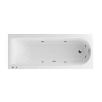 Ванна гидромассажная EXCELLENT Aurum Slim 150x70 HYDRO хром