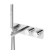 Смеситель для ванны Cezares Czr CZR-B-VDM1-T-01 с термостатом Хром