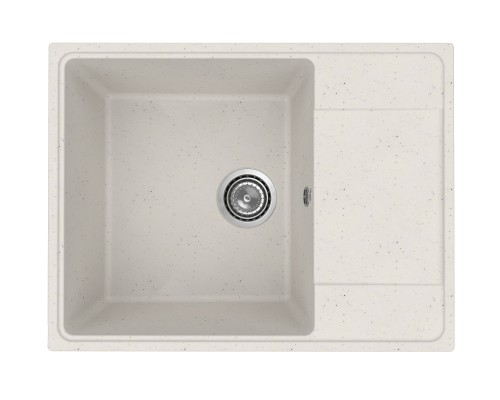 Кухонная мойка из искусственного камня Uperwood ECON UPD-202-001, белая матовая