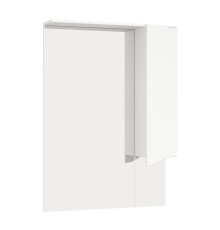 Зеркало со шкафом Onika Моника 75.01 R 207507 с подсветкой Белое