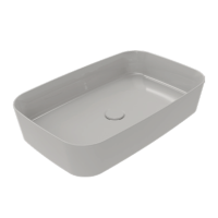 Раковина накладная ISVEA Peak 60 прямоугольная 60см белый 10PE67060SV