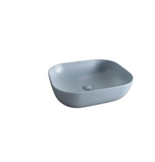 Серая матовая керамическая раковина Gid Gm1302 53336