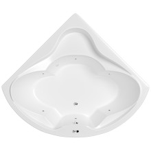 Ванна WHITECROSS Konsul 150x150 "SOFT" (хром)