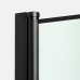 Шторка для ванны NEW TRENDY NEW SOLEO BLACK 100x140 R черный