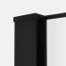 Душевое ограждение NEW TRENDY VELIO BLACK 140x200 черный