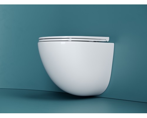 Подвесной унитаз Ceramicanova Vogue безободковый, смыв торнадо