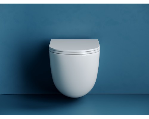 Подвесной унитаз Ceramicanova Vogue безободковый, смыв торнадо