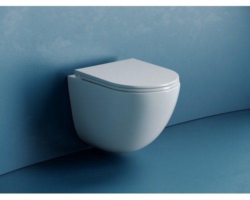 Подвесной унитаз Ceramicanova Vogue безободковый, смыв торнадо