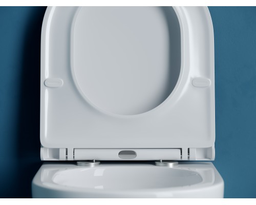 Подвесной унитаз Ceramicanova Vogue безободковый, смыв торнадо