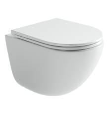 Подвесной унитаз Ceramicanova Vogue безободковый, смыв торнадо