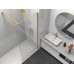 Душевая перегородка Vincea Walk-In VSW-1HS10CLG, 100x200, браш золото, стекло прозрачное