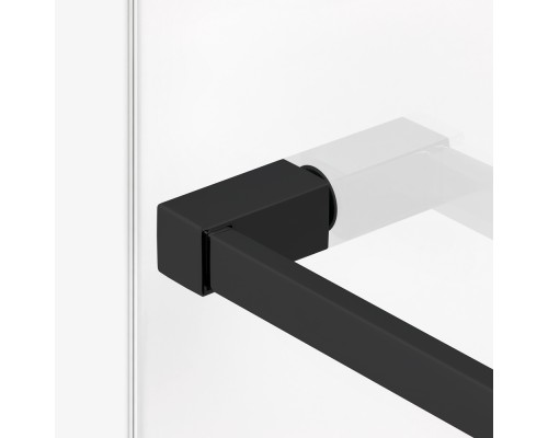 Душевое ограждение NEW TRENDY AVEXA BLACK 100x200 черный