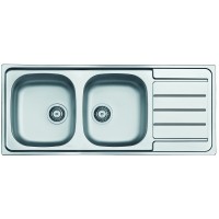 Кухонная мойка Alveus Line 100 NAT 1087978 полированная сталь