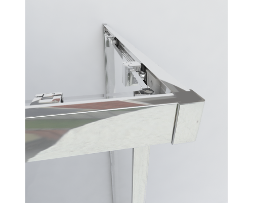 Душевой уголок Vincea Garda VSS-1G900CLGM 900x900 вороненая сталь стекло прозрачное