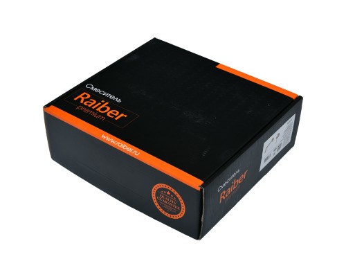 Смеситель для раковины встраиваемый Raiber premium, Graceful, хром