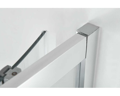 Душевой уголок Vincea Alpha 900x900 черный стекло прозрачное