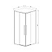 Душевой уголок Vincea Slim-N VSS-4SN9010CLB 1000x900 черный стекло прозрачное
