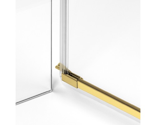 Душевое ограждение NEW TRENDY AVEXA GOLD SHINE L 120x100x200 золото
