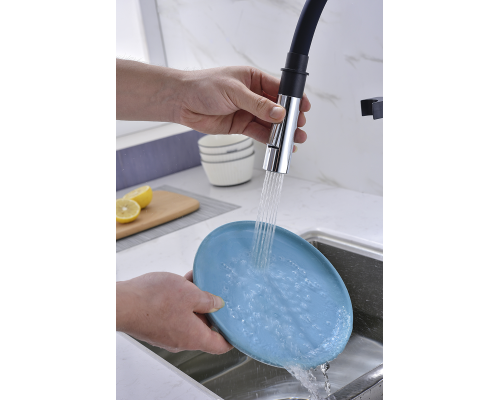 Смеситель для кухни Paulmark Halt хром Ha214021-CR