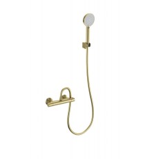 Смеситель для душа с термостатом Wonzon&Woghand, Брашированное золото