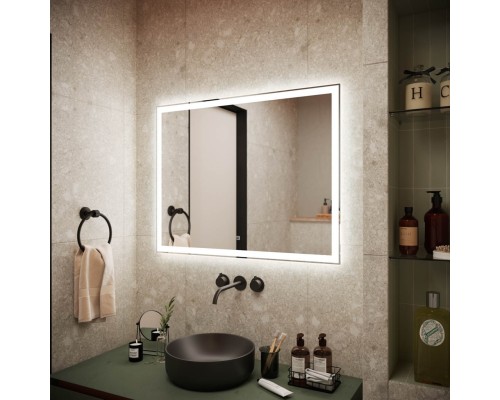 Зеркало для ванной комнаты SANCOS City 900х700 c подсветкой