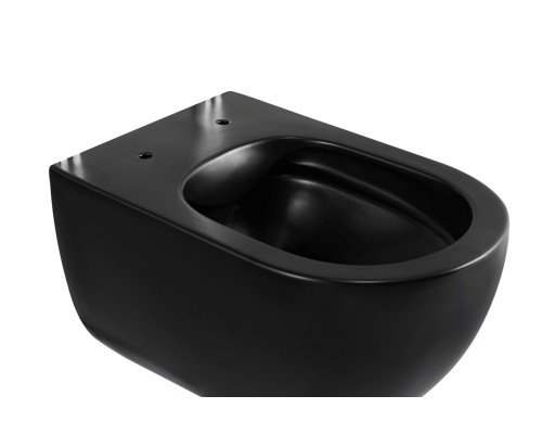 Безободковый подвесной унитаз Charus Skandenborg EWC700-125B сиденьем микролифт