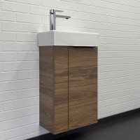 Тумба с раковиной Comforty Асти-40 дуб темно-коричневый Comforty 9140