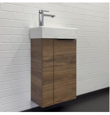 Тумба с раковиной Comforty Асти-40 дуб темно-коричневый Comforty 9140