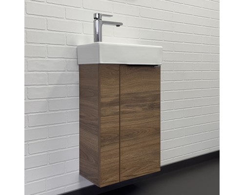 Тумба с раковиной Comforty Асти-40 дуб темно-коричневый Comforty 9140