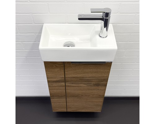 Тумба с раковиной Comforty Асти-40 дуб темно-коричневый Comforty 9140