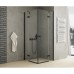 Душевое ограждение NEW TRENDY REFLEXA BLACK 90x80x200 черный