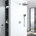 Душевой комплект Vincea Inspire VSFW-3I22MT2CH встраиваемый, термостат, 2 режима, хром