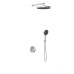 Душевой комплект Vincea Inspire VSFW-3I22MT2CH встраиваемый, термостат, 2 режима, хром