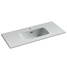Раковина мебельная накладная Компакт (Compact), 910x395x170, цвет белый