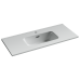 Раковина мебельная накладная Компакт (Compact), 910x395x170, цвет белый